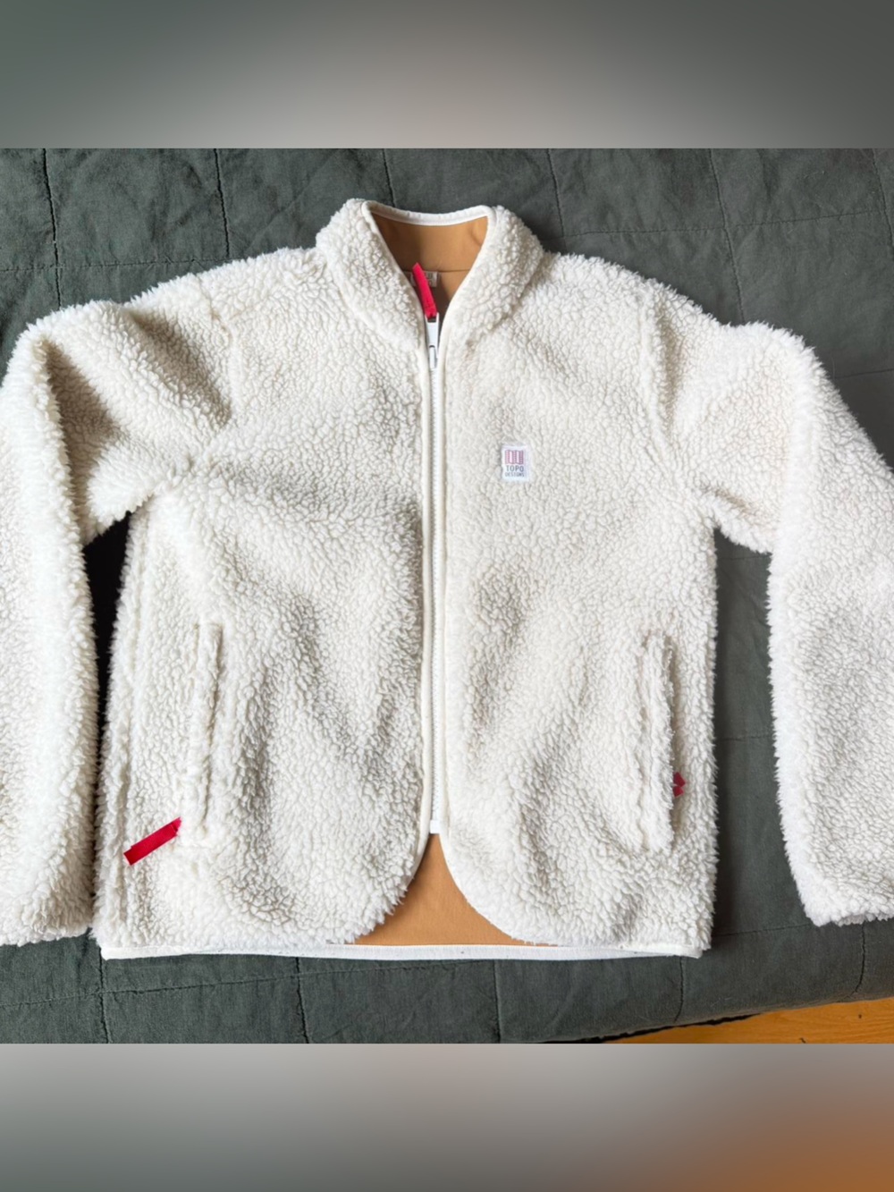 Topo design reversible sherpa jacket XS